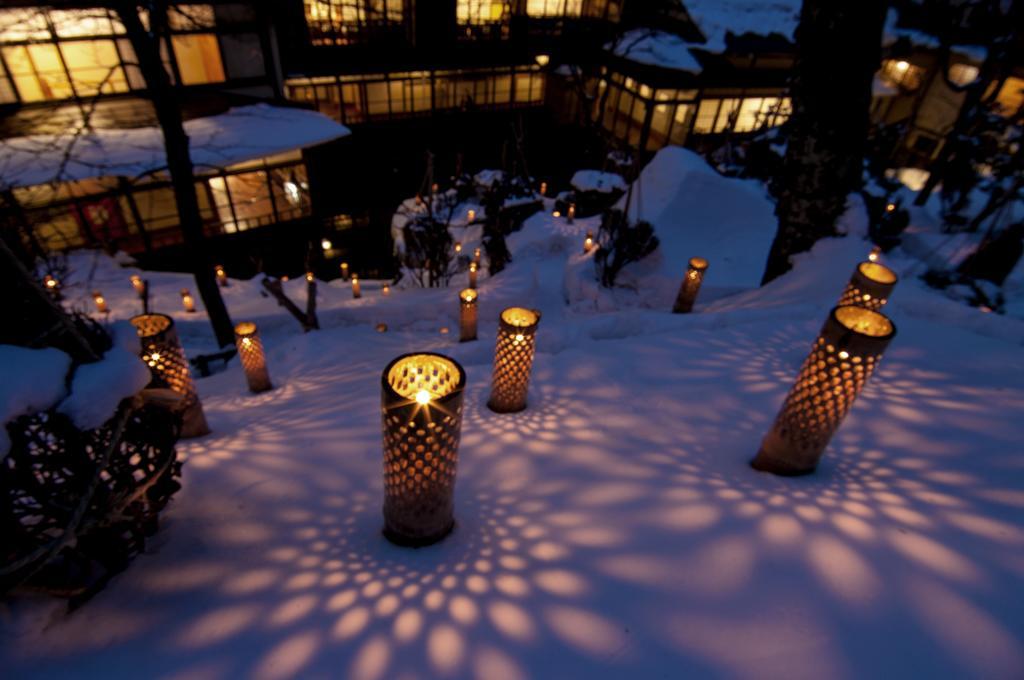 Hotel Mukaitaki Aizuwakamatsu Exterior foto